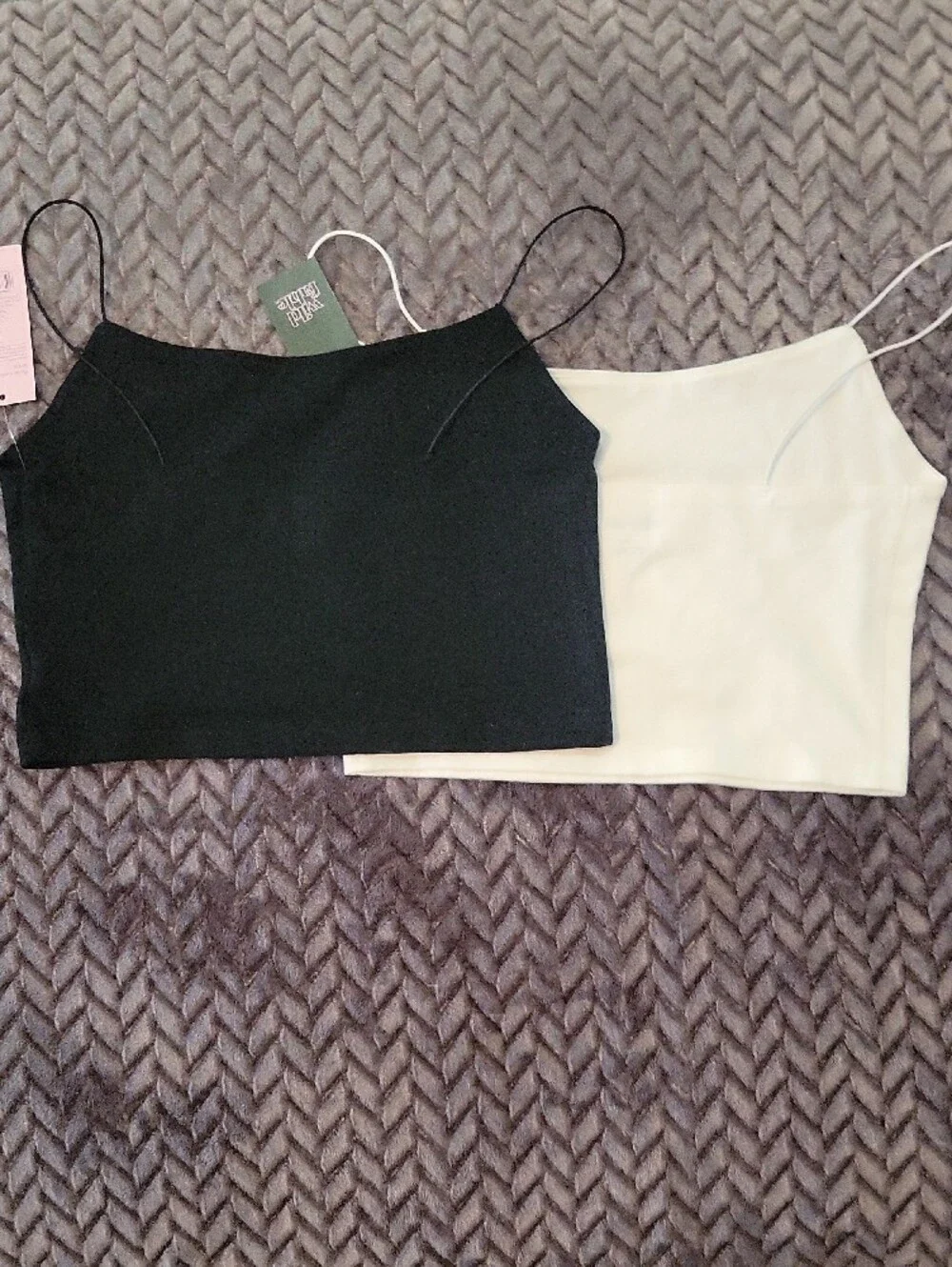 wild fable Black and White Spaghetti Strap Camisole Duo - Picture 5 of 8